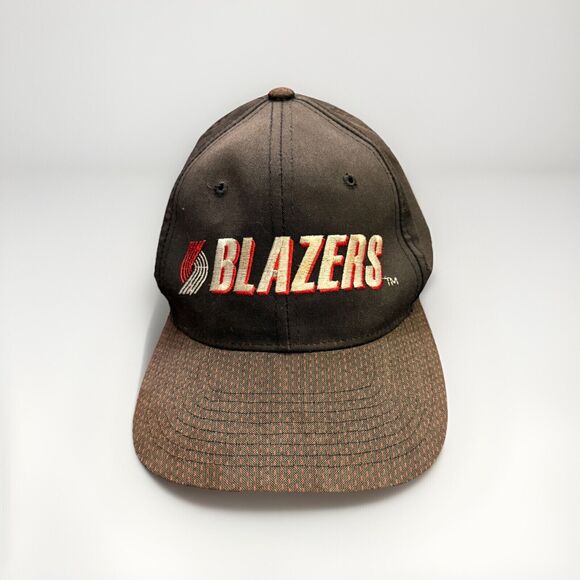 Vintage Starter 90s Mens NBA Portland TrailBlazers Adjustable SnapBack Hat Rare - Picture 1 of 7